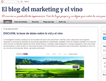 Tablet Screenshot of marketingandwine.com